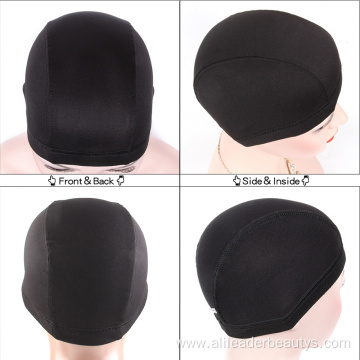 Black Spandex Dome Cap Mesh Dome Wig Cap